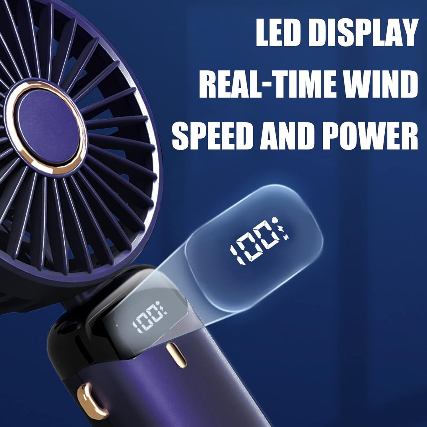 3 Hand Held Portable Fans