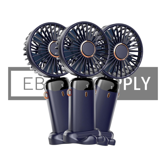 3 Hand Held Portable Fans